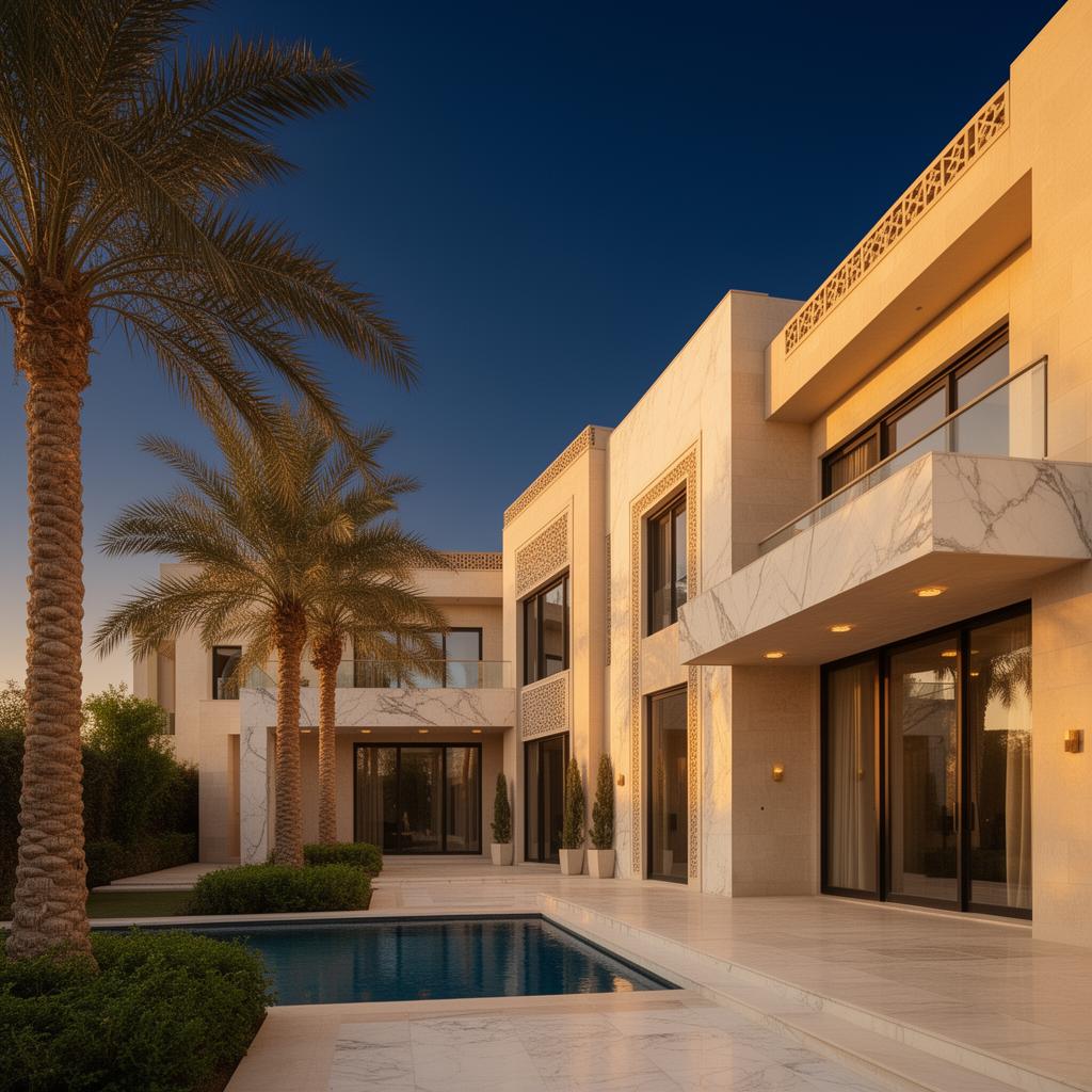 Luxury Dubai villa inspection